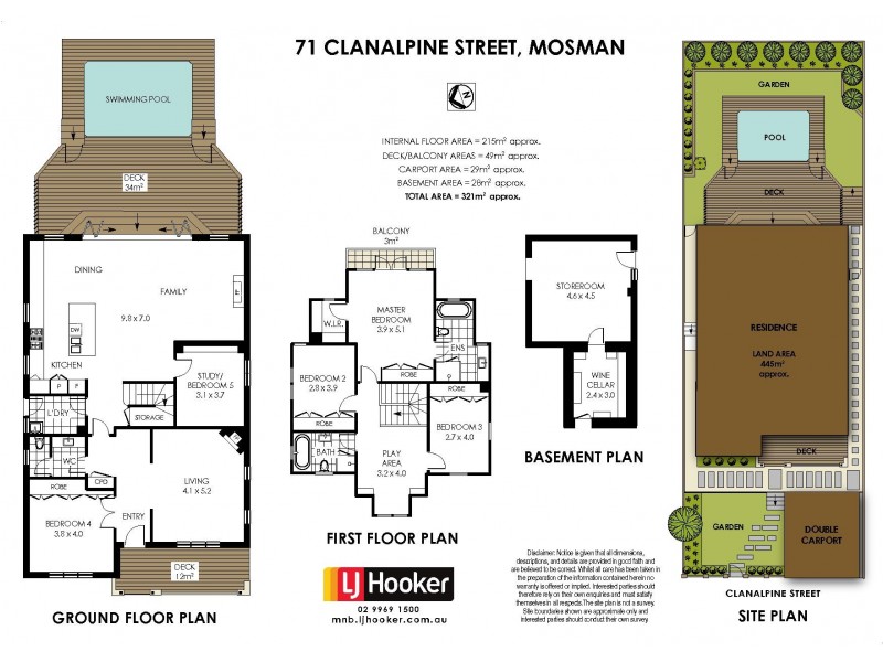 71 Clanalpine Street, Mosman NSW 2088 Floorplan