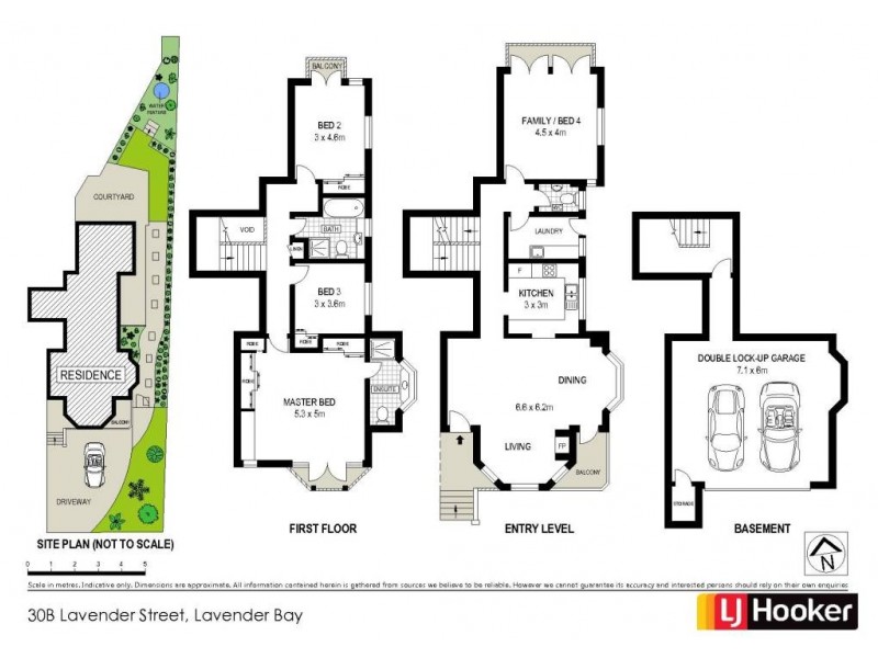 30B Lavender Street, Lavender Bay NSW 2060 Floorplan