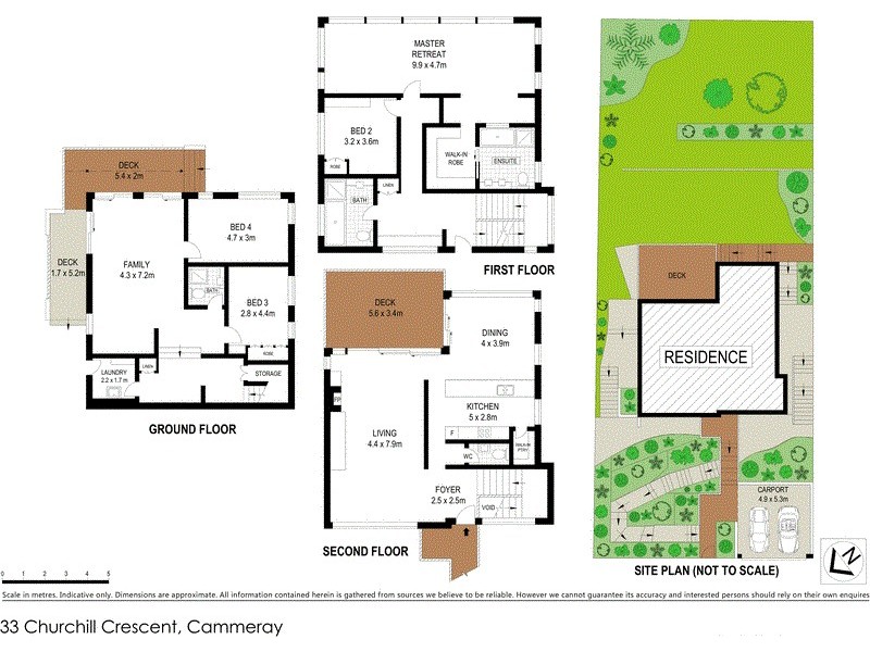 33 Churchill Crescent, Cammeray NSW 2062 Floorplan