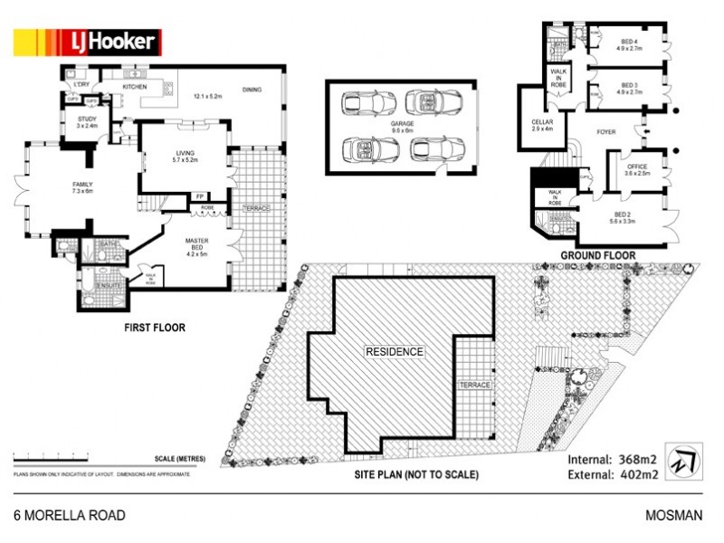 6 Morella Road, Mosman NSW 2088 Floorplan