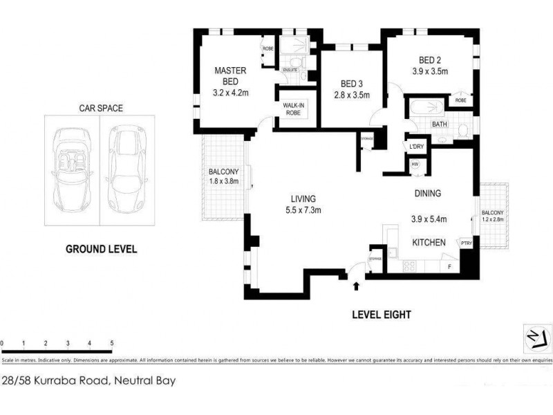 28/58 Kurraba Road, Neutral Bay NSW 2089 Floorplan