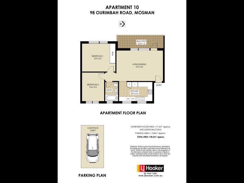 10/98 Ourimbah Road, Mosman NSW 2088