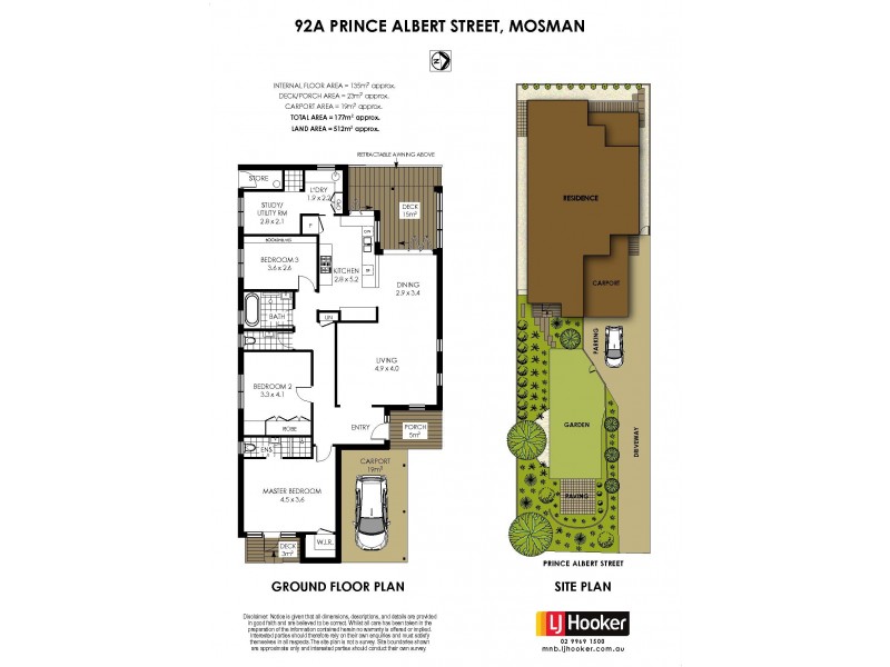 92a Prince Albert Street, Mosman NSW 2088 Floorplan