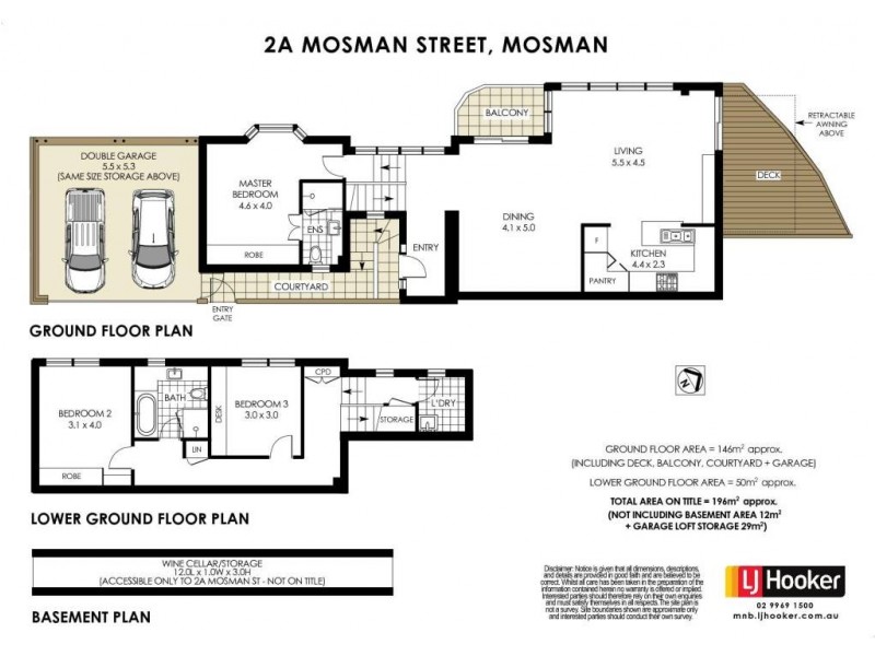 2a Mosman Street, Mosman NSW 2088 Floorplan