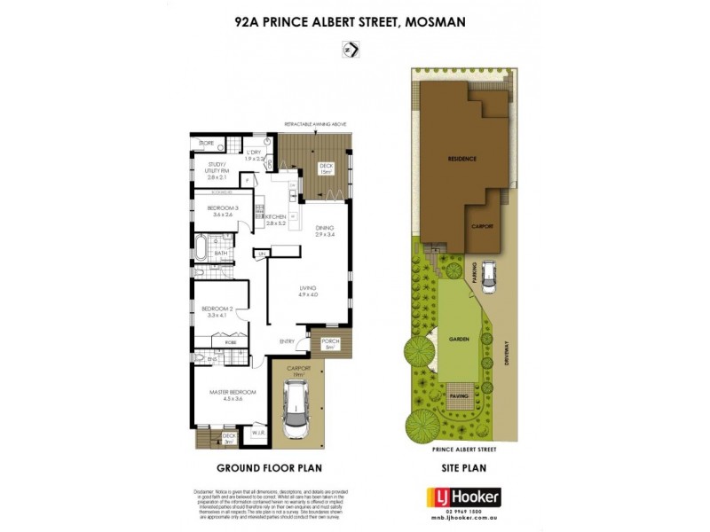 92A Prince Albert Street, Mosman NSW 2088 Floorplan