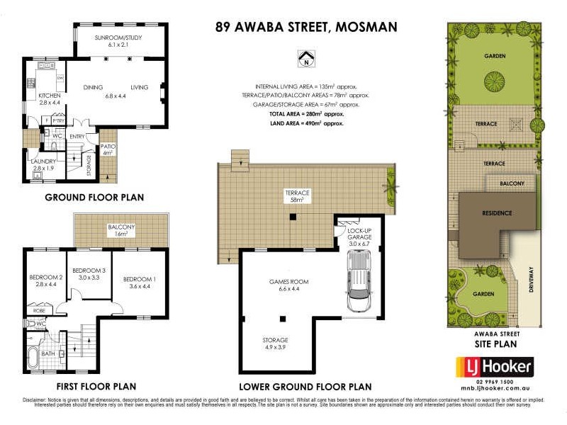 89 Awaba Street, Mosman NSW 2088 Floorplan