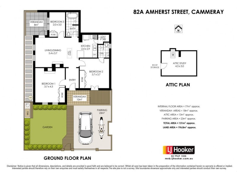 82A Amherst Street, Cammeray NSW 2062 Floorplan