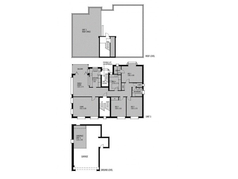 3/6 Ocean Avenue, Double Bay NSW 2028 Floorplan