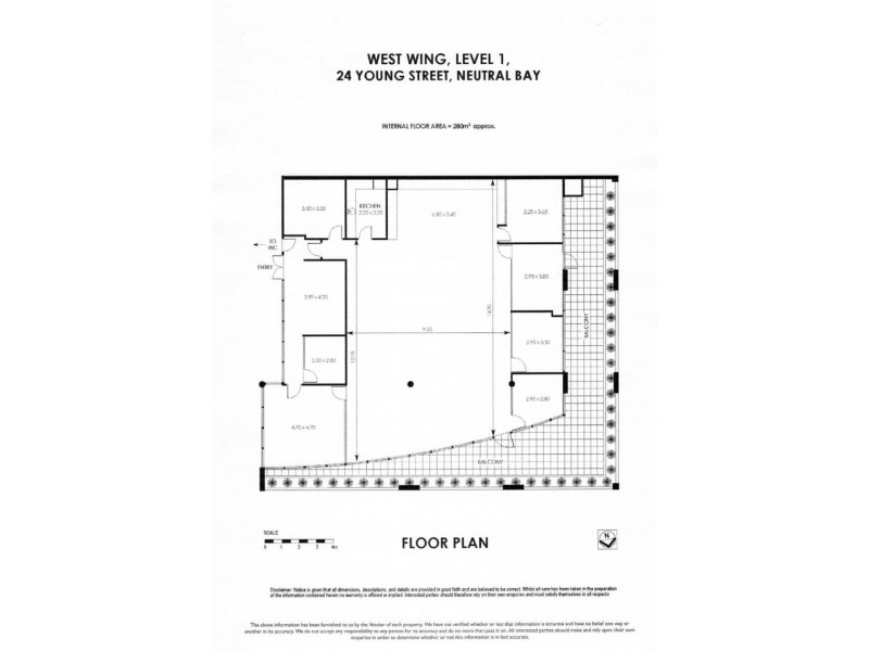 Level 1/24 Grosvenor Street, Neutral Bay NSW 2089 Floorplan
