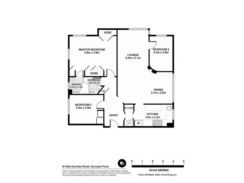 6/145A Kurraba Road, Neutral Bay NSW 2089 Floorplan