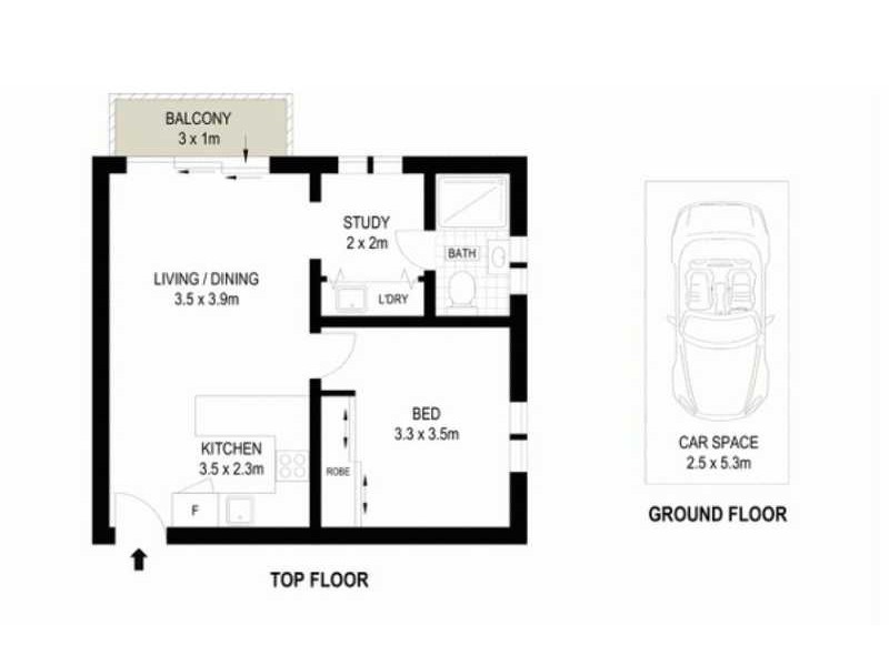 9/9 Longview Street, Balmain NSW 2041 Floorplan