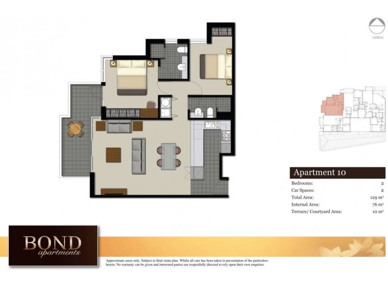 10/1A Bond Street, Mosman NSW 2088 Floorplan