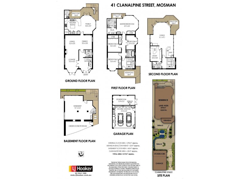 41 Clanalpine Street, Mosman NSW 2088 Floorplan