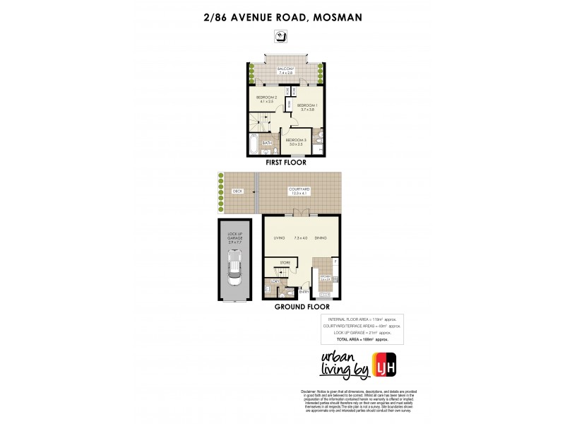 2/86 Avenue Road, Mosman NSW 2088 Floorplan