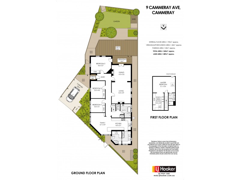 9 Cammeray Avenue, Cammeray NSW 2062 Floorplan