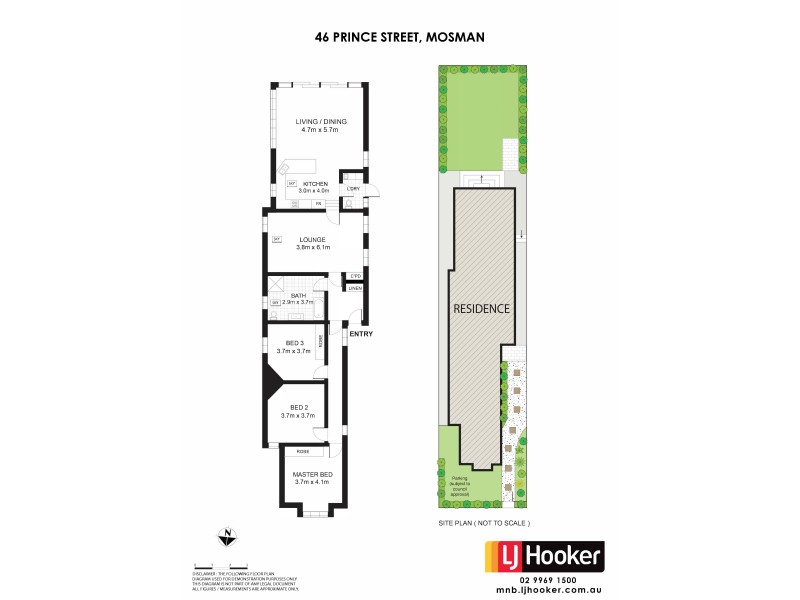 46 Prince Street, Mosman NSW 2088 Floorplan