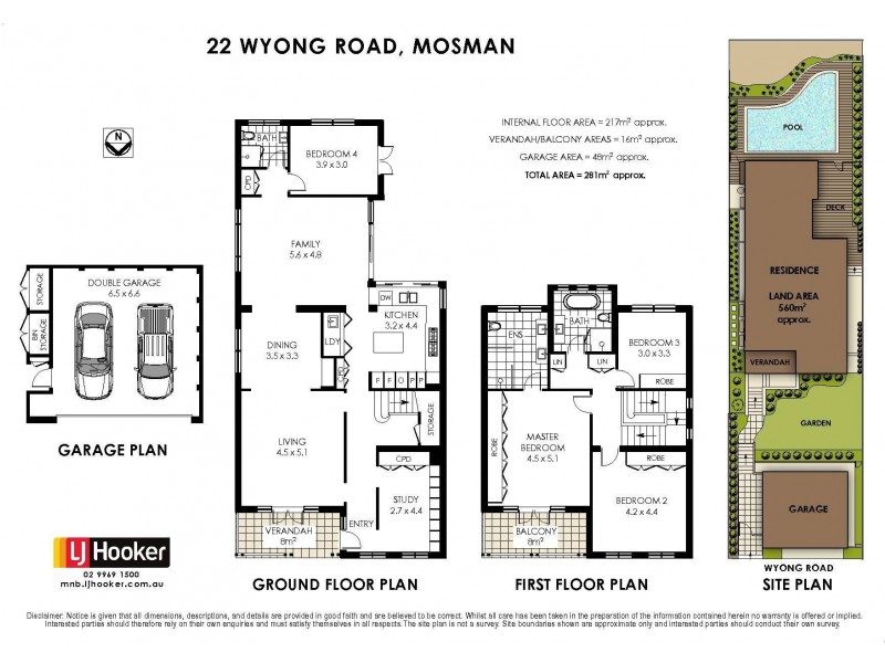22 Wyong Road, Mosman NSW 2088 Floorplan