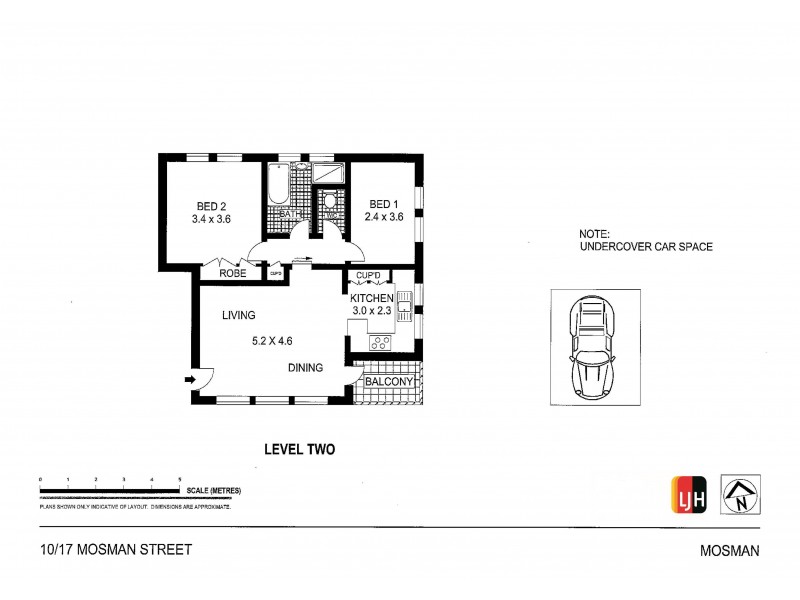 10/17 Mosman Street, Mosman NSW 2088 Floorplan