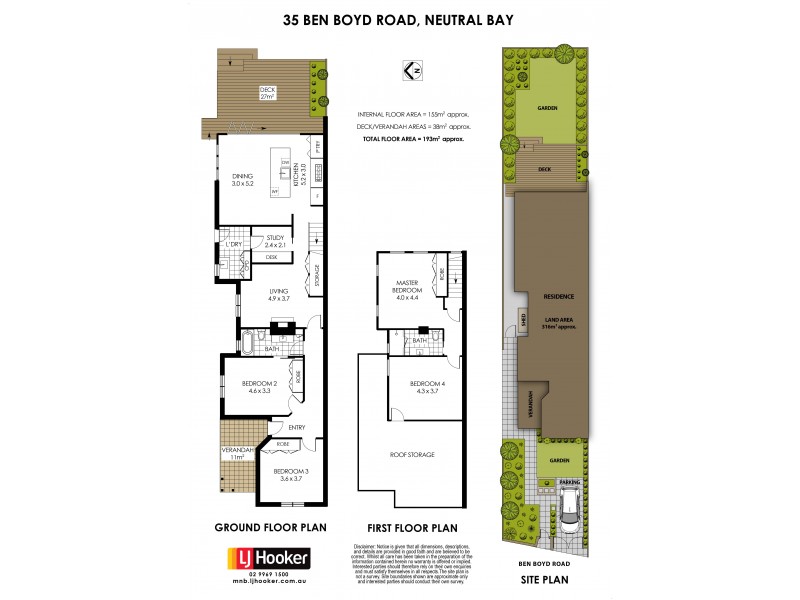 35 Ben Boyd Road, Neutral Bay NSW 2089 Floorplan