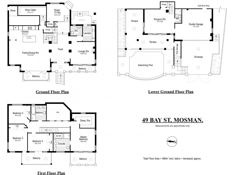 49 Bay Street, Mosman NSW 2088 Floorplan