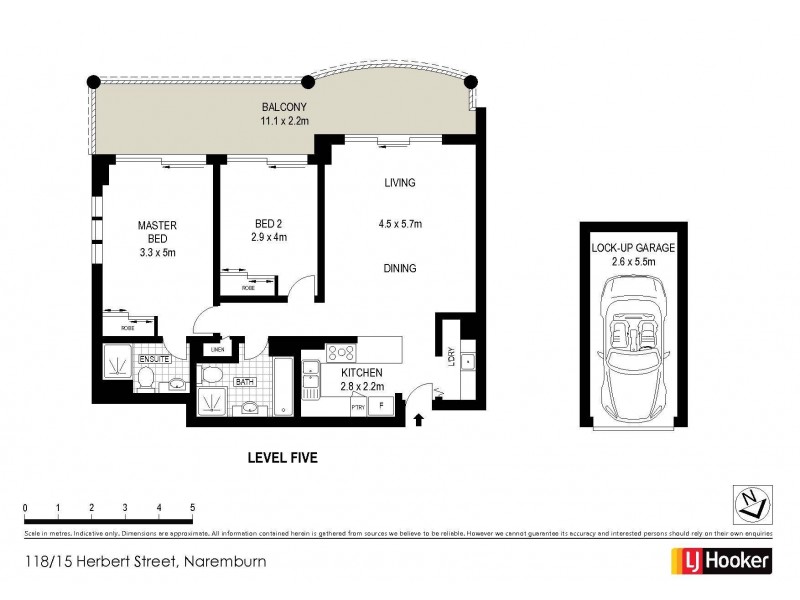 118/15 Herbert Street, Naremburn NSW 2065 Floorplan
