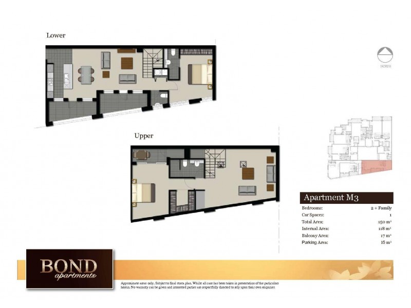 27/1A Bond Street, Mosman NSW 2088 Floorplan