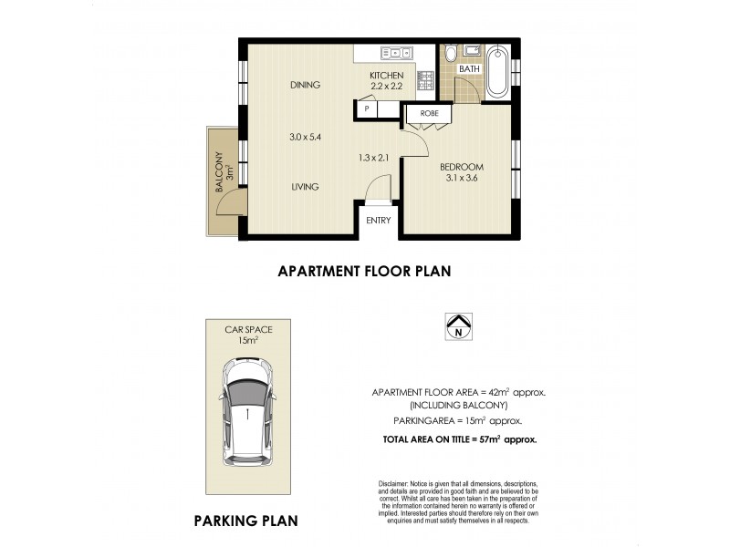 9/3 Clifford Street, Mosman NSW 2088 Floorplan