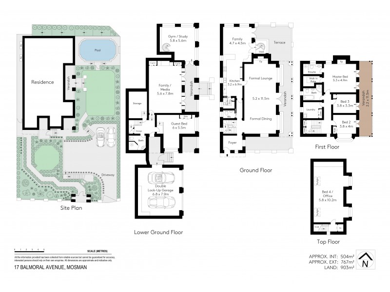 17 Balmoral Avenue, Mosman NSW 2088 Floorplan