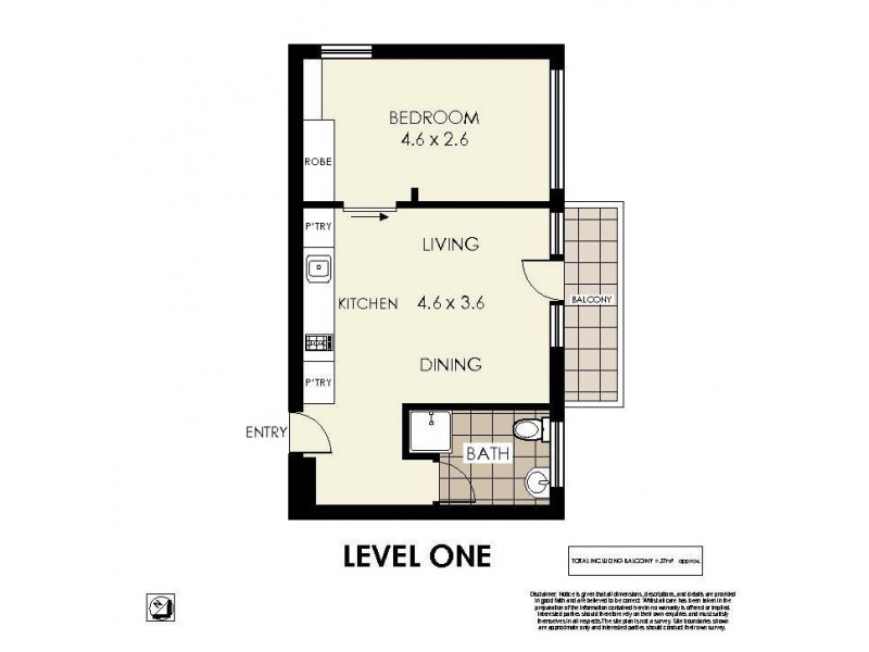 5/1 Nook Avenue, Neutral Bay NSW 2089 Floorplan