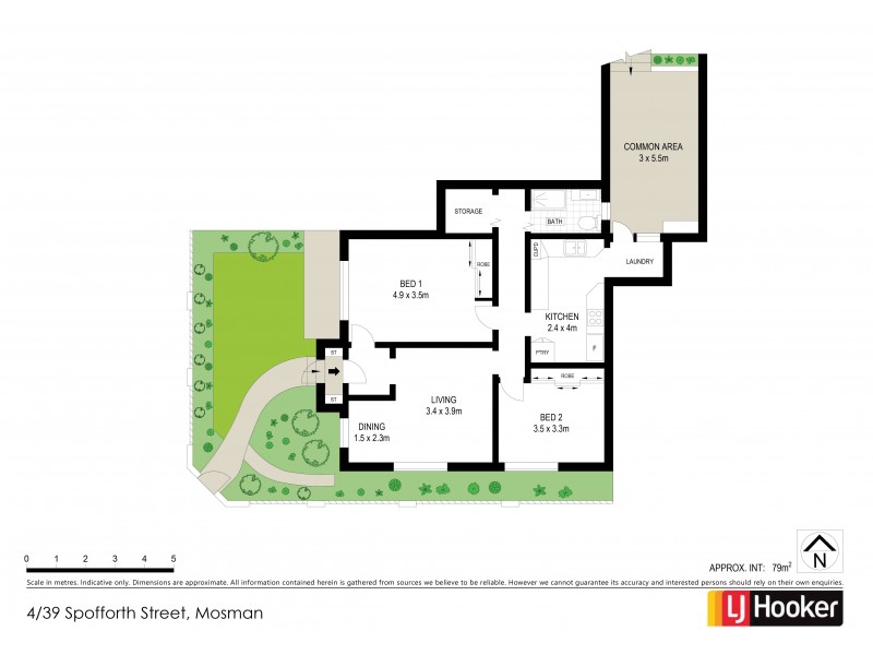 4/39 Spofforth Street, Mosman NSW 2088 Floorplan