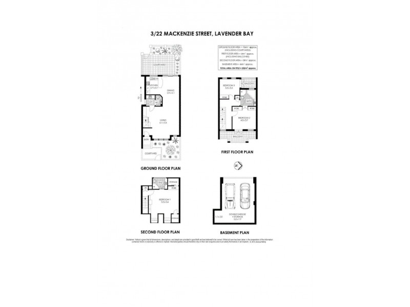 3/22 MacKenzie Street, Lavender Bay NSW 2060 Floorplan