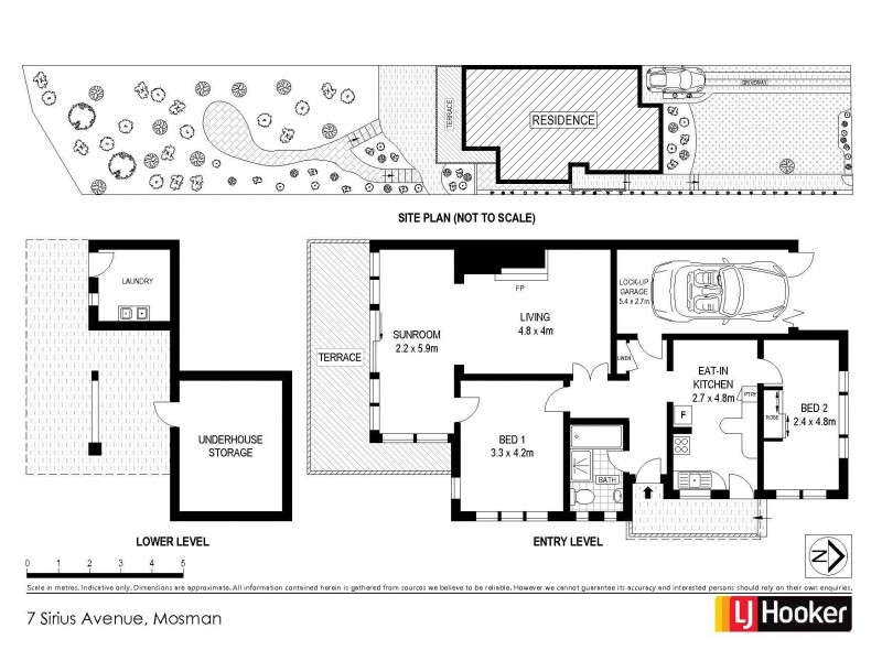 7 Sirius Avenue, Mosman NSW 2088 Floorplan