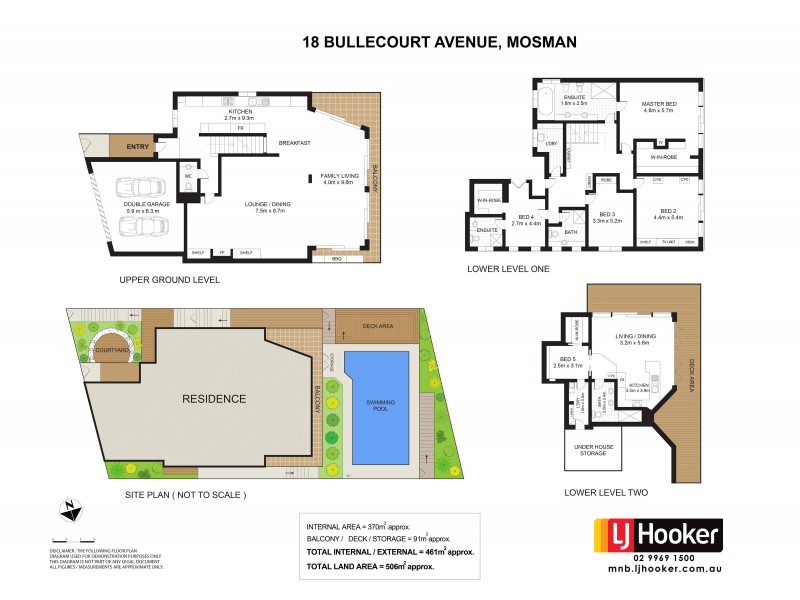 18 Bullecourt Avenue, Mosman NSW 2088 Floorplan