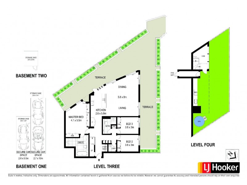 22/1-5 Mandolong Road, Mosman NSW 2088 Floorplan