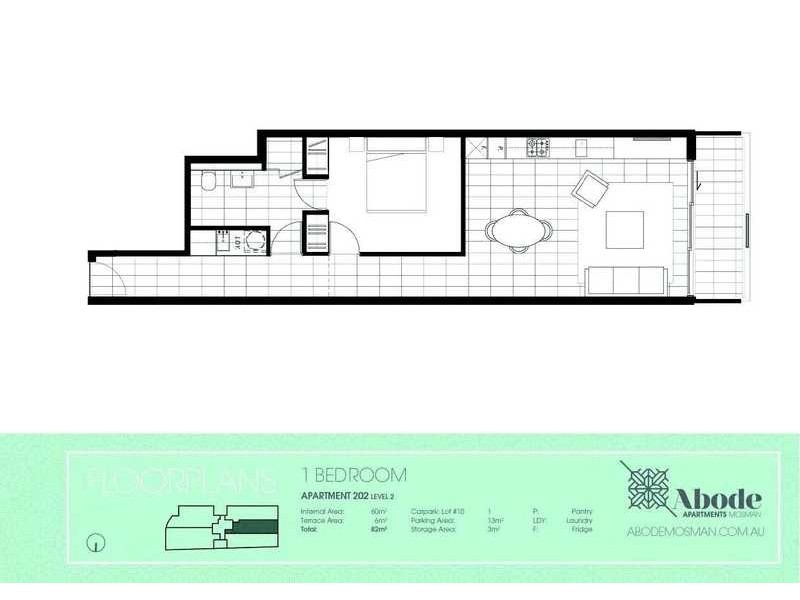 10/705 Military Road, Mosman NSW 2088 Floorplan