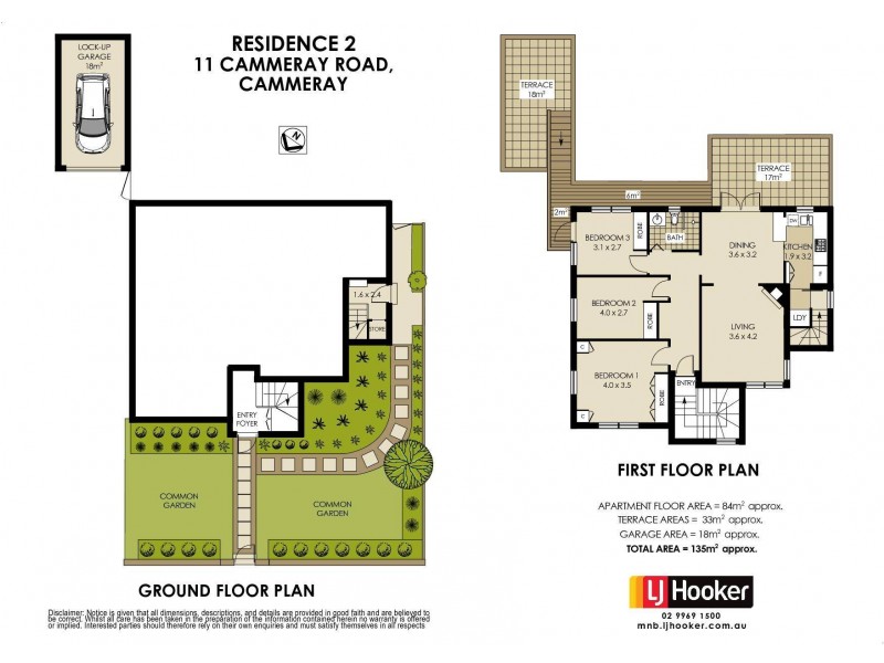 2/11 Cammeray Road, Cammeray NSW 2062 Floorplan