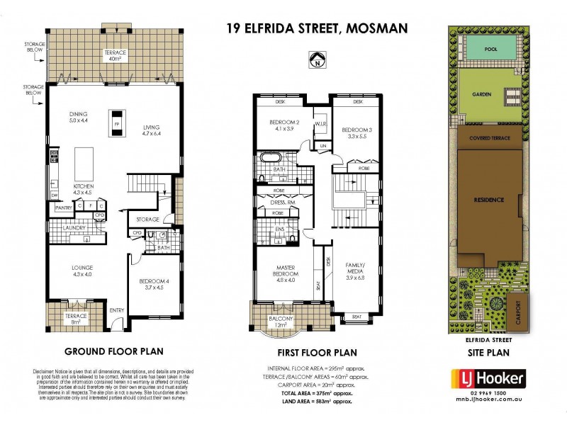 19 Elfrida Street, Mosman NSW 2088 Floorplan