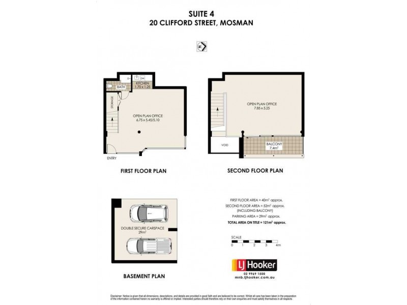 4/20 Clifford Street, Mosman NSW 2088 Floorplan