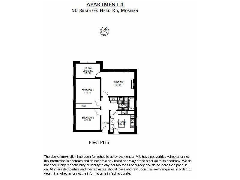4/90 Bradleys Head Road, Mosman NSW 2088