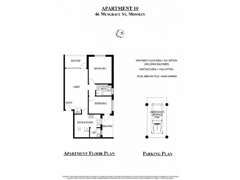 10/46 Musgrave Street, Mosman NSW 2088
