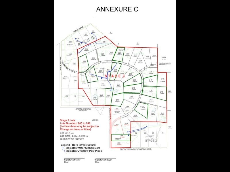 Ridgeview Ave Ridgeview Estate, Boyup Brook WA 6244