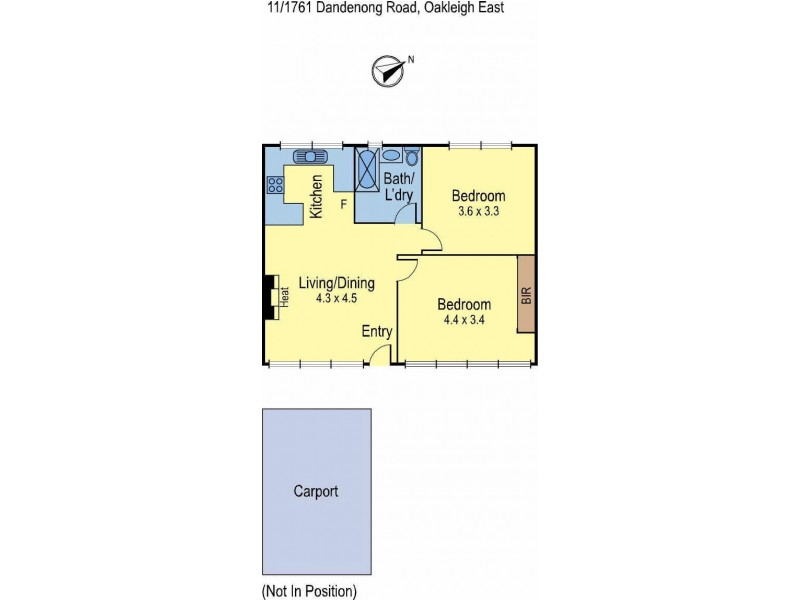 11/1761 Dandenong Road, Oakleigh East VIC 3166