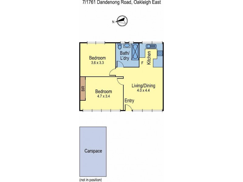 7/1761 Dandenong Road, Oakleigh East VIC 3166