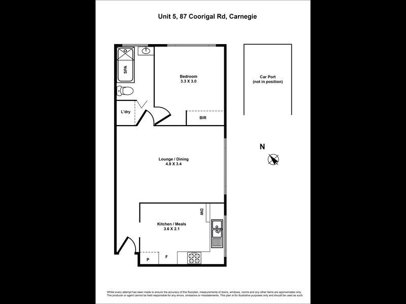 5/87 Coorigil Road, Carnegie VIC 3163