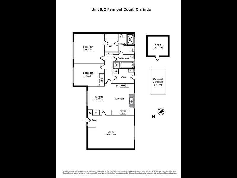 6/2 Fermont Court, Clarinda VIC 3169