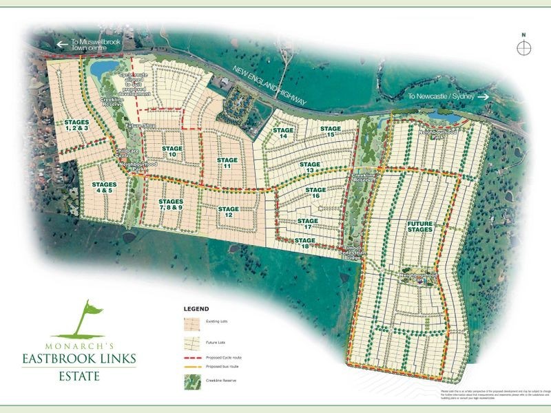 Eastbrook Links Estate, Muswellbrook NSW 2333 the real estate agency