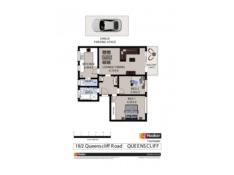 19/2 Queenscliff Road, Queenscliff NSW 2096 Floorplan