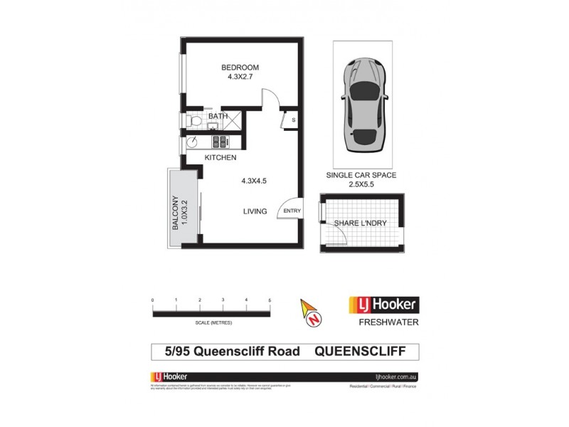 5/95 Queenscliff Road, Queenscliff NSW 2096 Floorplan