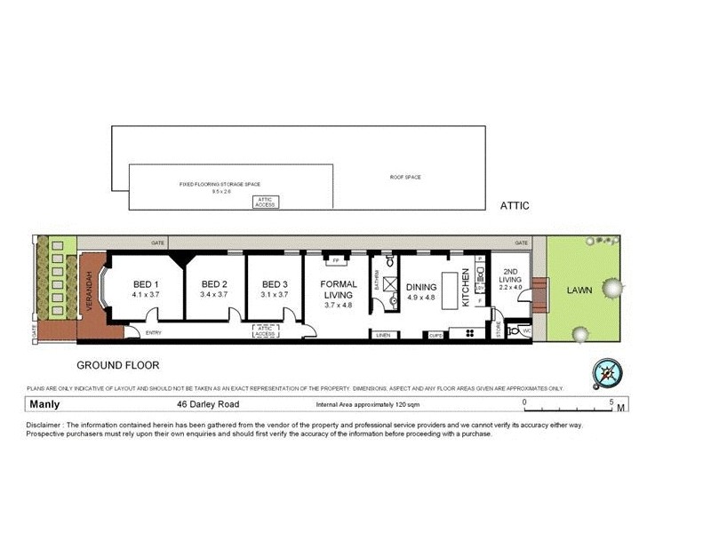 46 Darley Road, Manly NSW 2095 Floorplan