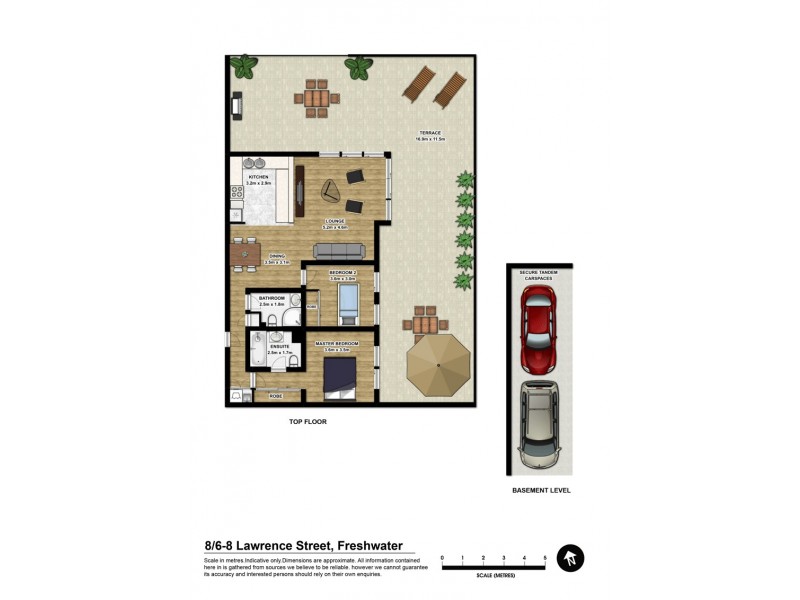 8/6-8 Lawrence Street, Freshwater NSW 2096 Floorplan